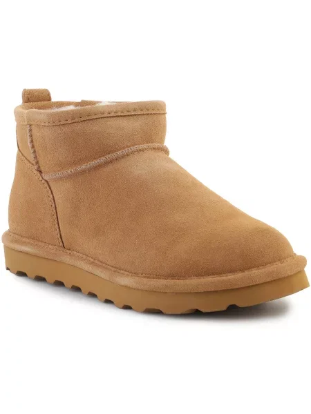 Kotníkové boty Bearpaw béžové