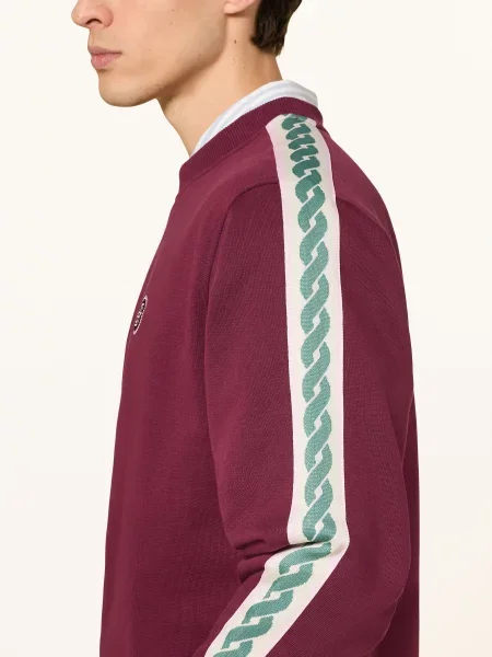 Drôle De Monsieur Mikina Le Sweatshirt Tresses tmavě / světle růžová / zelená červená