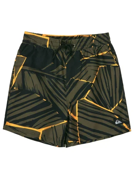 Szorty kąpielowe dla Chłopcy EVERYDAY PRINTED VOLLEY zielony