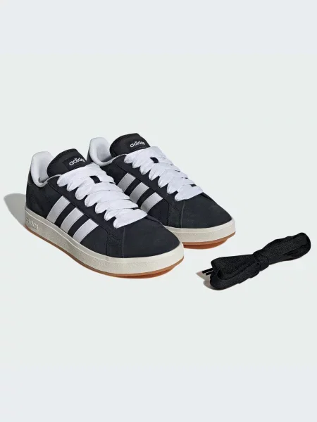 Переработанный кеды Adidas черные