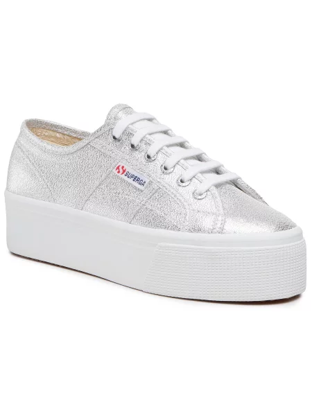 Кеди Superga сірі