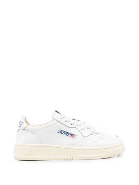 Sneakerși Autry din piele alb