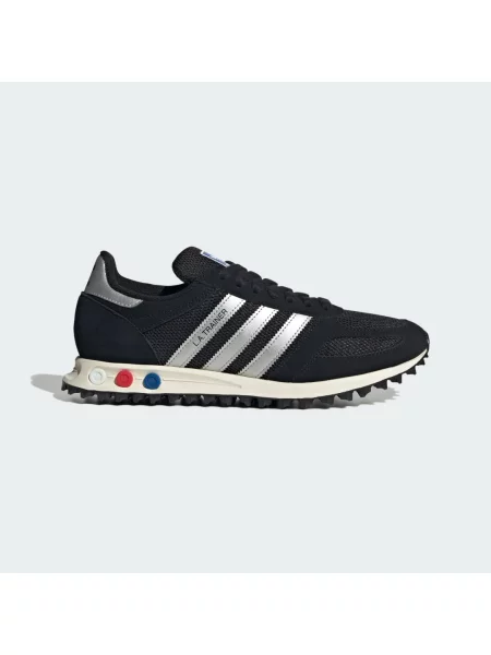 Tenisky adidas La Trainer Og Core Black/ Silver Metallic/ Off White EUR 42 bílé
