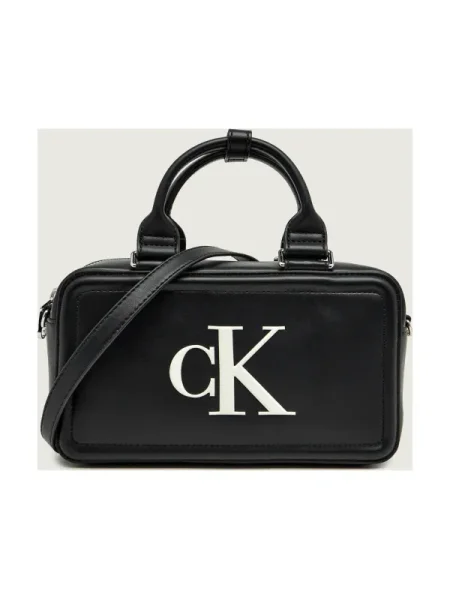 Rucsac Calvin Klein din piele negru