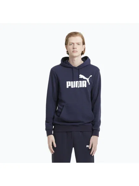 Мъжки анцуг PUMA Essentials Big Logo Hoodie TR peacoat синьо