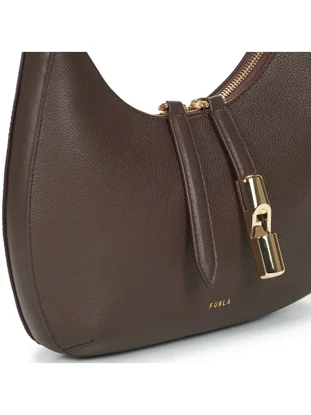 Geantă Furla din piele maro