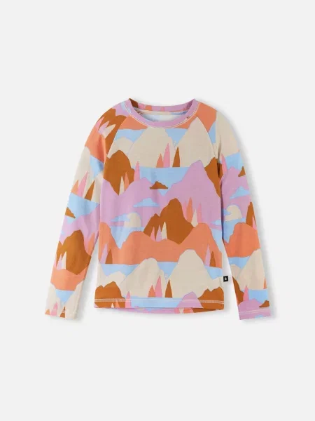 Лонгслив Reima оранжевый