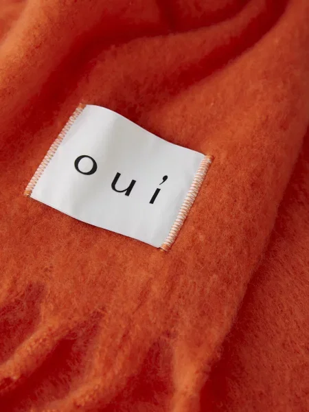 Шарф Oui помаранчевий