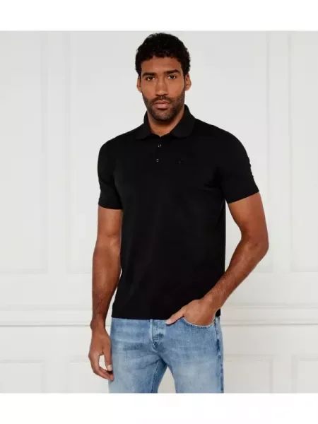 Karl Lagerfeld Polo | negru