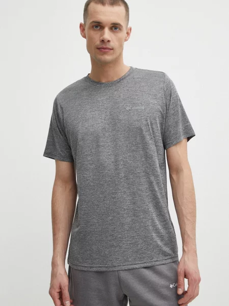 Columbia t-shirt sportowy Hike Hike gładki czarny