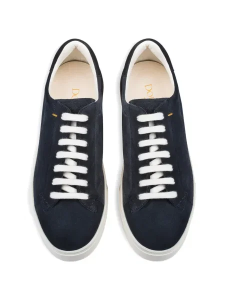Sneakers Doucal's με κορδόνια σουέντ μπλε