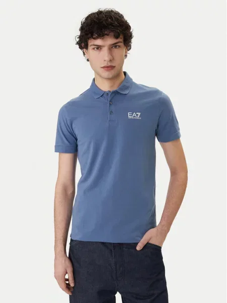 Emporio Armani Тениска с яка и PJVQZ син