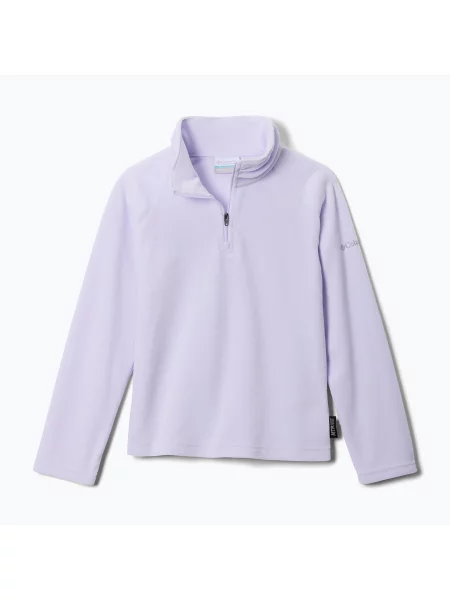 Gyerek polár pulóver Columbia Glacial Fleece Half Zip Purple Tint. Méret: XS lila