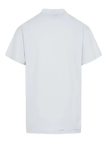 Tricou Balenciaga cu imagine alb