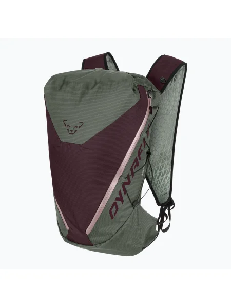 Раница за туризъм DYNAFIT Traverse 22 l sage/burgundy зелено