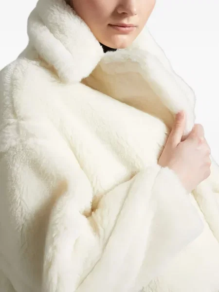 Palton Max Mara alb
