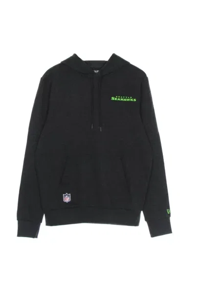 Bluza z kapturem New Era z logo czarna