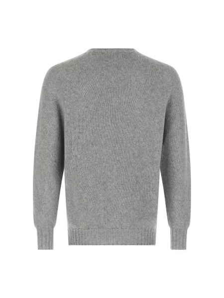 Sweter Ma'ry'ya z kaszmiru szary