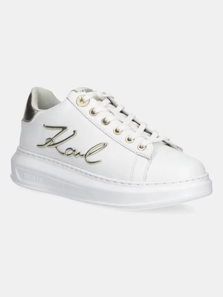 KARL LAGERFELD Sneakersy biela