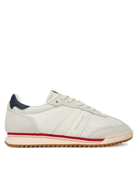 Laisvalaikio batai Tommy Jeans Tjw Low Profile Runner Écru