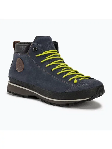 Olcsóbban. Férfi túrabakancs Lomer Bio Naturale Mid Mtx Suede zászló/lime. Méret: 46 EU