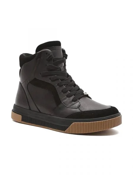 Marc Cain De piele sneakers negru