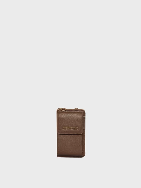 Кошелек Moschino коричневый
