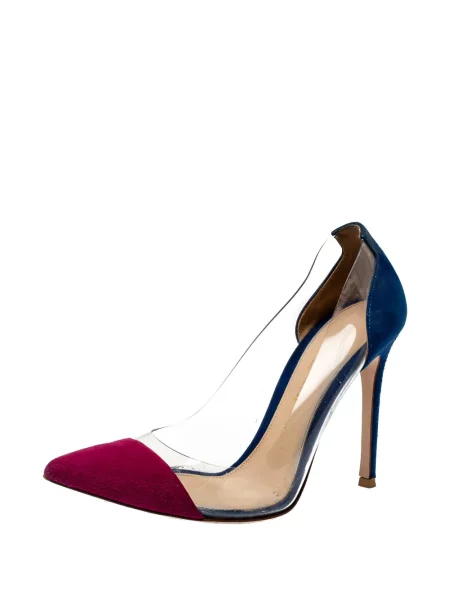 Pantofi cu toc Gianvito Rossi albastru