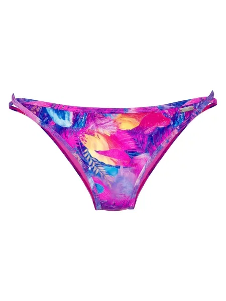 VENICE BEACH Slip costum de baie galben / lila / violet / roz închis albastru