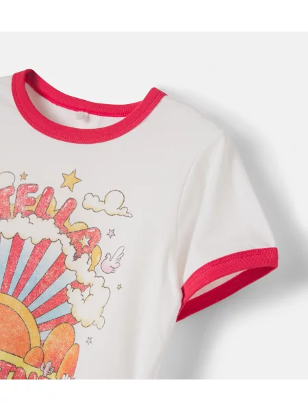 Gyerek póló Stella Mccartney fehér