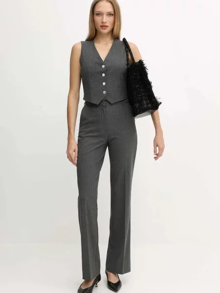 Безрукавка Morgan однобортнаCBOKY.F сірий