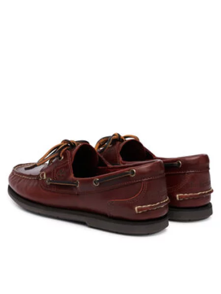 Timberland Mokaszin Classic Boat 2 Eye Bordó