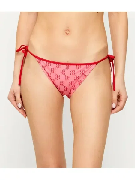Hugo Bodywear Slip de baie MONOGRAM SIDE TIE roz