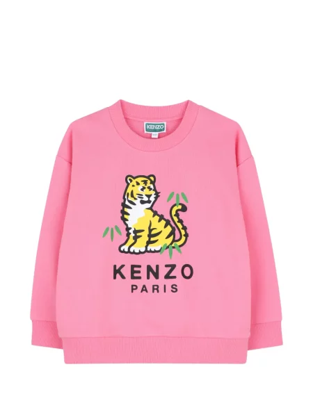 Sweter dziecięcy Kenzo różowy