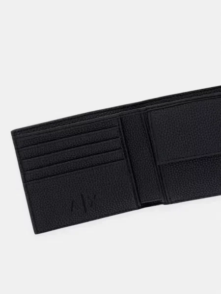 Armani Exchange portfel czarny