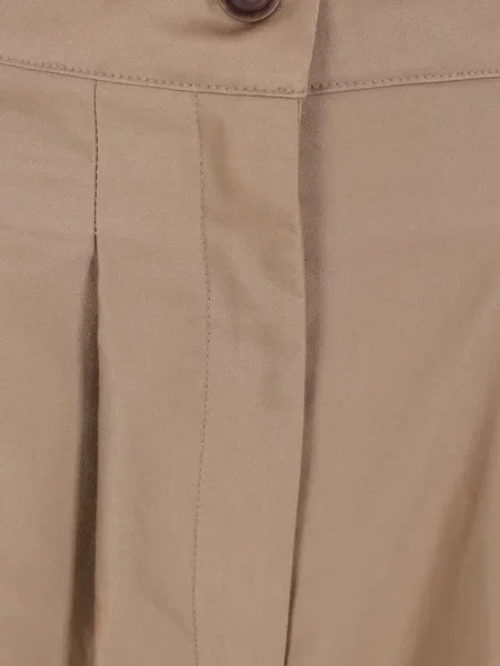 Pantaloni Dusan plisate cu picior lat