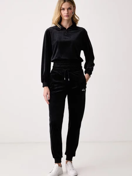 Guess спортивні штани велюрові AMALIA