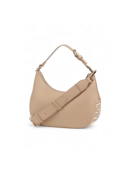 Torebka Love Moschino skórzana beżowa