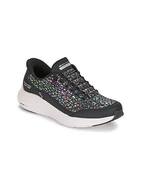 Hlačke slip Skechers črna