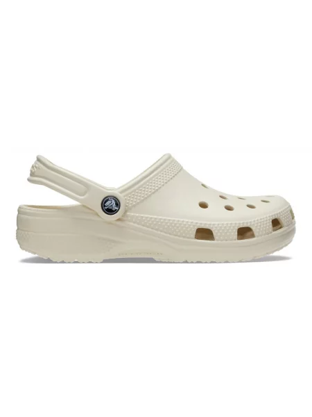 Chodaki Crocs beżowe