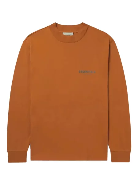 Tricou Fear Of God Essentials cu autograf maro