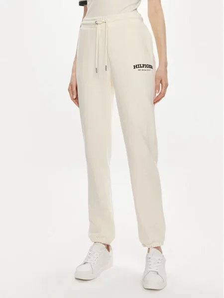 Spodnji del trenirke Tommy Hilfiger bež