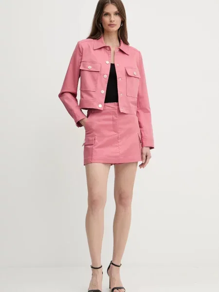 Юбка мини Morgan розовая