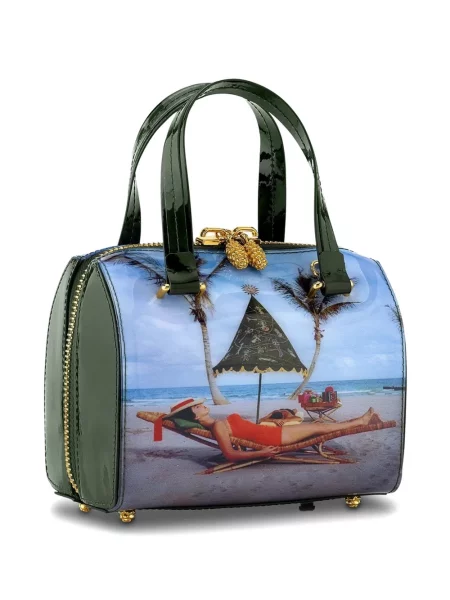 Geantă shopper Tyler Ellis verde