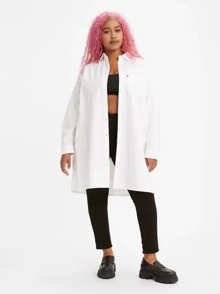 Cămașă Happy Socks alb