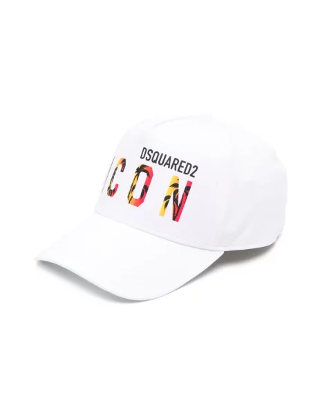 Šiltovka Dsquared2 biela