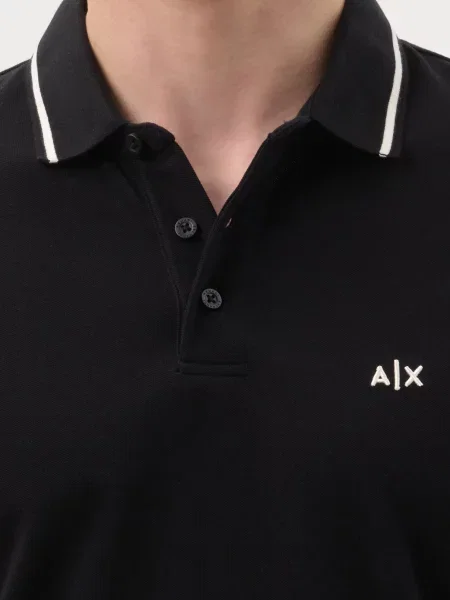 Поло Armani Exchange чорне
