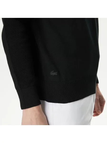 Lacoste Sweter Lacoste czarny