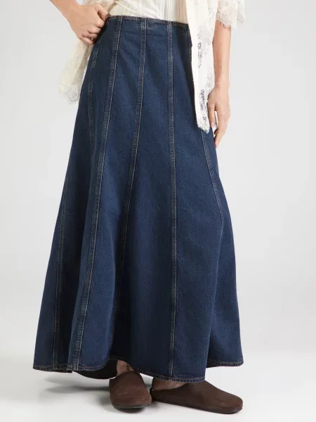 LEVI'S ® Sukňa SEAMED FLARE tmavomodrá