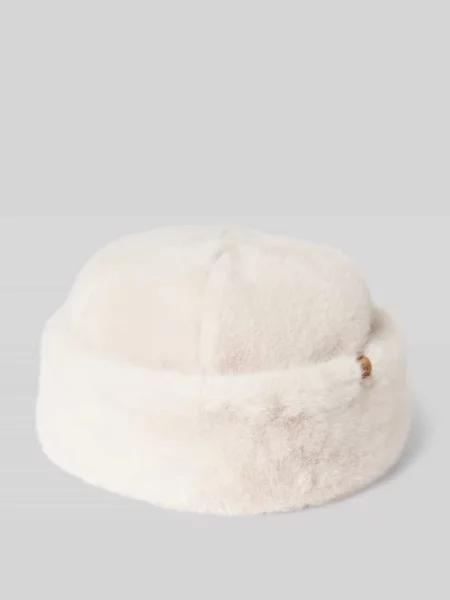 Czapka z obszyciem ze sztucznego futra model ‘CHERRYBUSH’ Barts beżowy